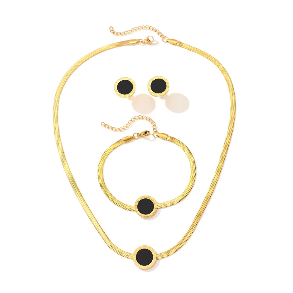 Conjunto Romano Black