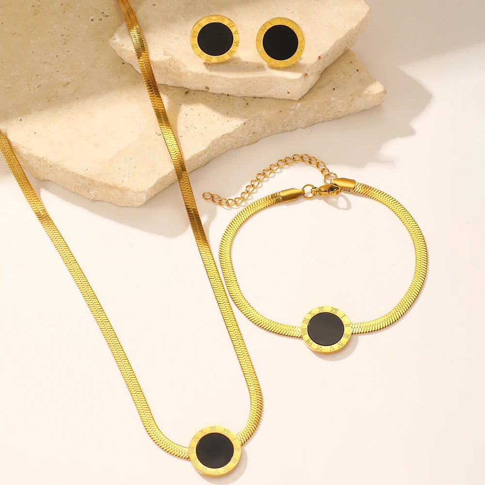 Conjunto Romano Black