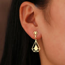 brincos, brincos femininos, brinco de cruz, brinco de cruzinha, brinco dourado, brincos antialérgicos, brinco folheado a ouro, brinco banhado a ouro, brinco de argola,