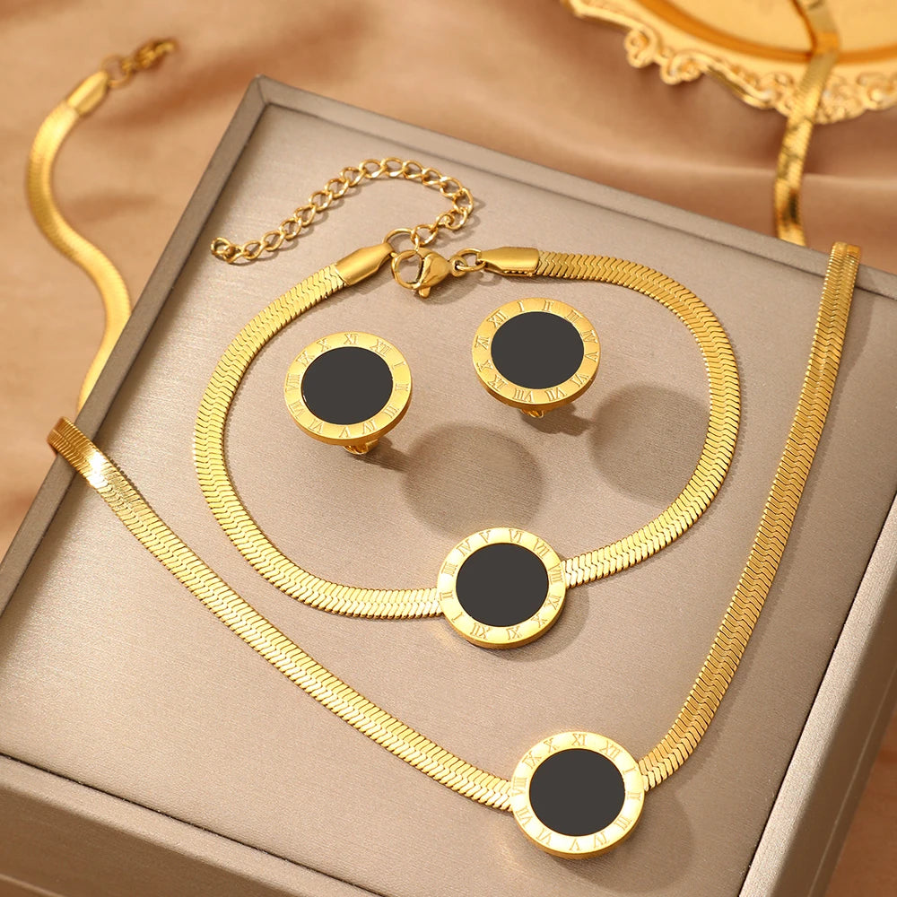 Conjunto Romano Black