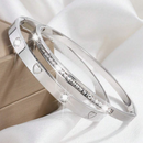 Conjunto de 2 Peças de Braceletes com pontos de luz e zircônia