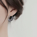 Conjunto com 3 Pares de Brincos de argola estilo Indiano