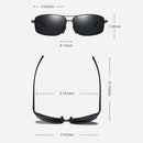 Óculos de sol clássico retro masculino UV400