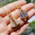 colar com pingente, colar banhado a ouro, corrente de aço inoxidável, colar aço inoxidável, colares em aço inoxidável, colar de nossa senhora aparecida, colar nossa senhora aparecida de aço inoxidável