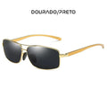 Óculos de sol clássico retro masculino UV400