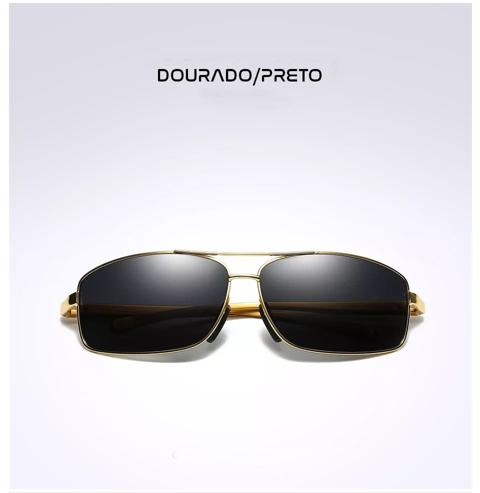 Óculos de sol clássico retro masculino UV400