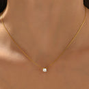 Colar Ponto de Luz de zircônia