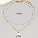 Colar com Pingente de madrepérola sintética