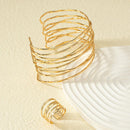 Conjunto Fios - 1 bracele e 1 anel