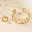 Conjunto Romano - 1 bracelete e 1 anel