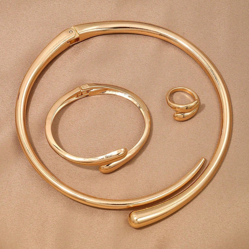 Conjunto-Colar/Pulseira/Anel