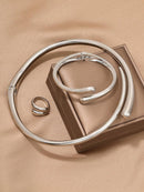 Conjunto-Colar/Pulseira/Anel