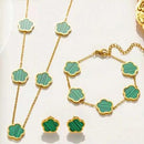 Conjunto - 3 Peças-Colar/Pulseira/Brincos - varias cores