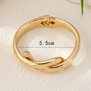 Bracelete Torcido Tendência Feminina