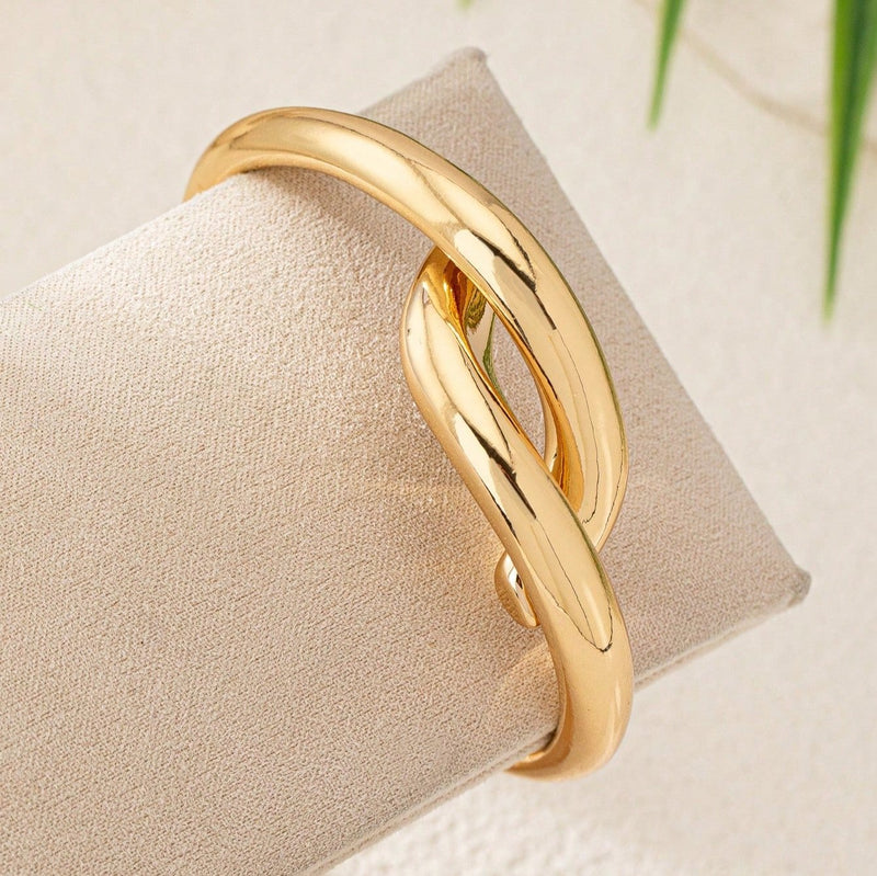 Bracelete Torcido Tendência Feminina