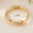 Bracelete Torcido Tendência Feminina