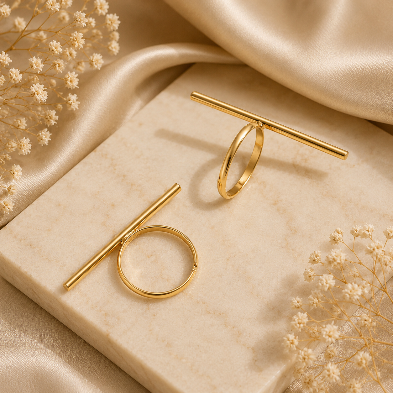 Conjunto de Anéis Ajustáveis