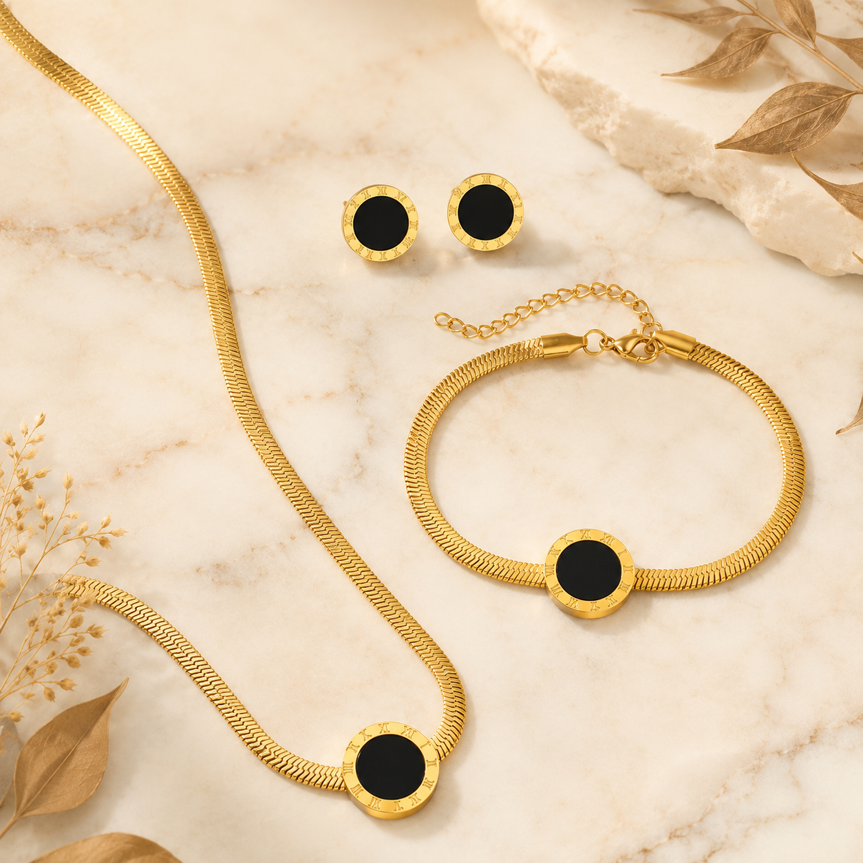 Conjunto Romano Black