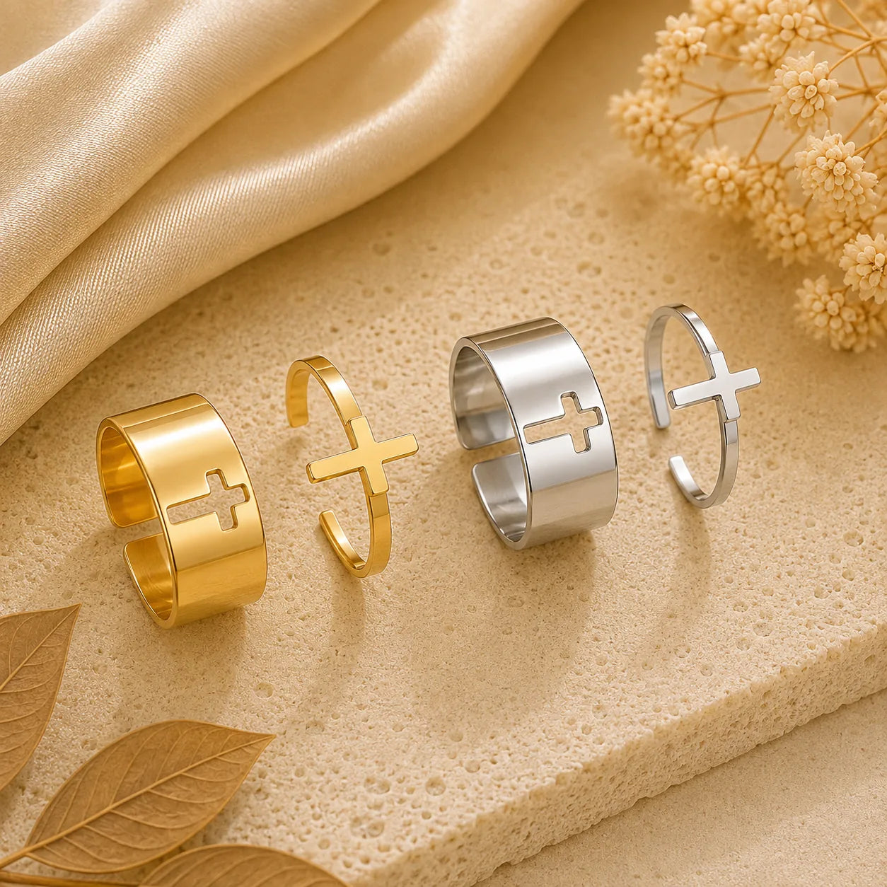 Conjunto de Anéis Cruz