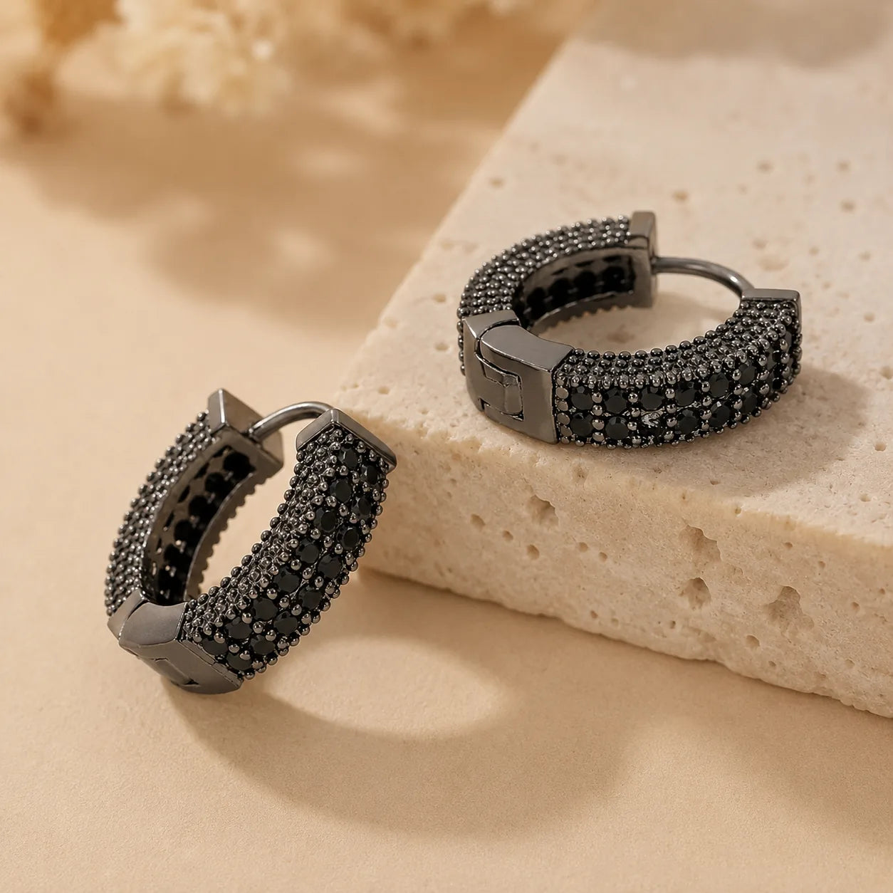 Brincos Argola Premium com Micro Zircônias