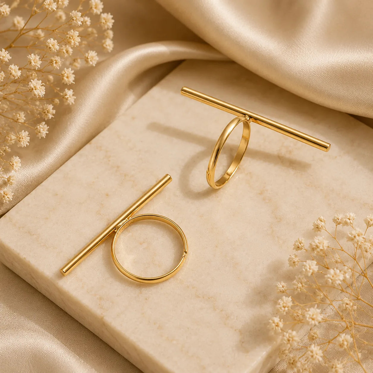 Conjunto de Anéis Ajustáveis