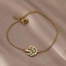 pulseira de aço inoxidável, pulseira banhada a ouro, pulseira com pingente, pulseira folheada a ouro, pingente pulseira, pingente de pulseira, pulseira de pingentes,