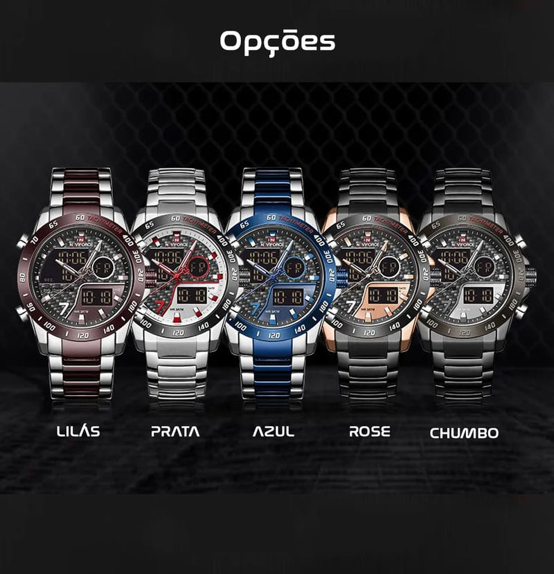 relógio de aço inoxidável, relógio de pulseira de couro, relógio de pulseira de silicone, relogio digital, relógios femininos, relogios masculino, relógios quartzo, relógio digital, relógios digitais,