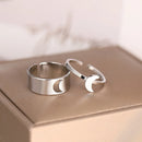 anel de aço inoxidável, aliança de namoro aço inoxidavel, alianca aco inoxidável, aliança aço inoxidável fica preta, aliança de compromisso aço inoxidável, anel aço inoxidável banhados a ouro, anel aço inoxidável dourado, anel ajustável, aliança ajustavel, aliança de namoro ajustável, Anel meia lua