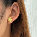 brincos, brincos femininos, brinco de cruz, brinco de cruzinha, brinco dourado, brincos antialérgicos, brinco folheado a ouro, brinco banhado a ouro, brinco de argola,