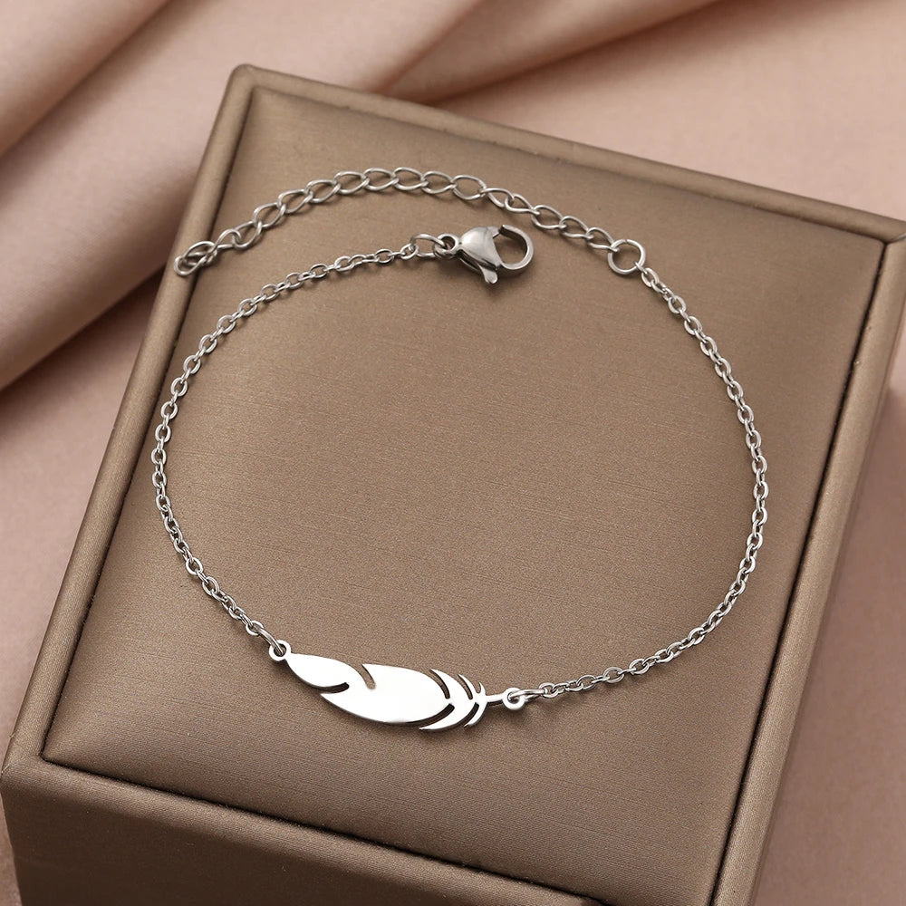 pulseira de aço inoxidável, pulseira banhada a ouro, pulseira com pingente, pulseira folheada a ouro, pingente pulseira, pingente de pulseira, pulseira de pingentes,