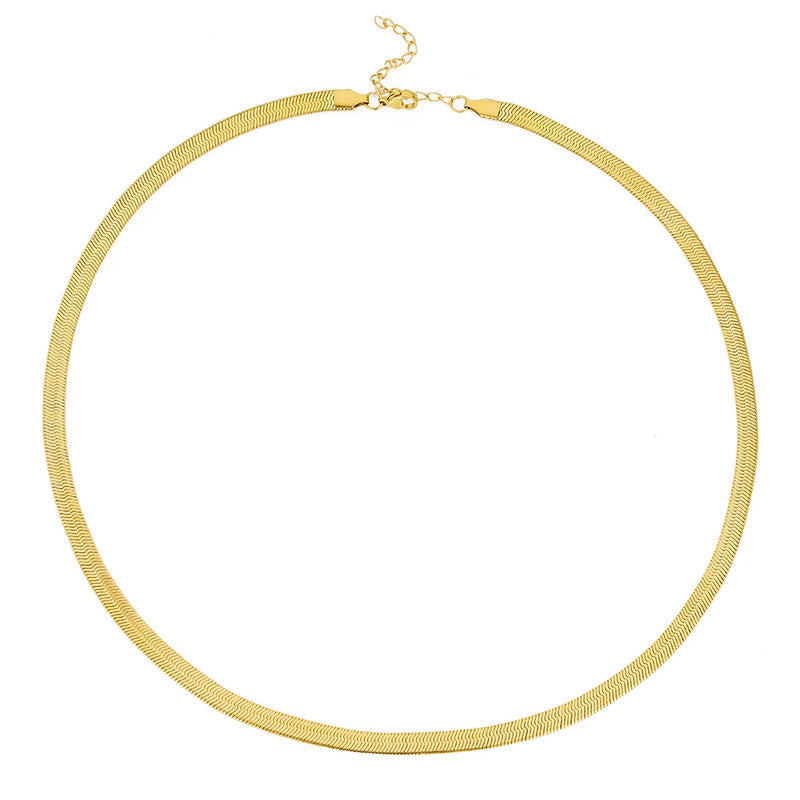 colar com pingente, colar banhado a ouro, corrente de aço inoxidável, colar aço inoxidável, colares em aço inoxidável, colar espinha de peixe de aço inoxidável