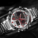 relógio de aço inoxidável, relógio de pulseira de couro, relógio de pulseira de silicone, relogio digital, relógios femininos, relogios masculino, relógios quartzo, relógio digital, relógios digitais,