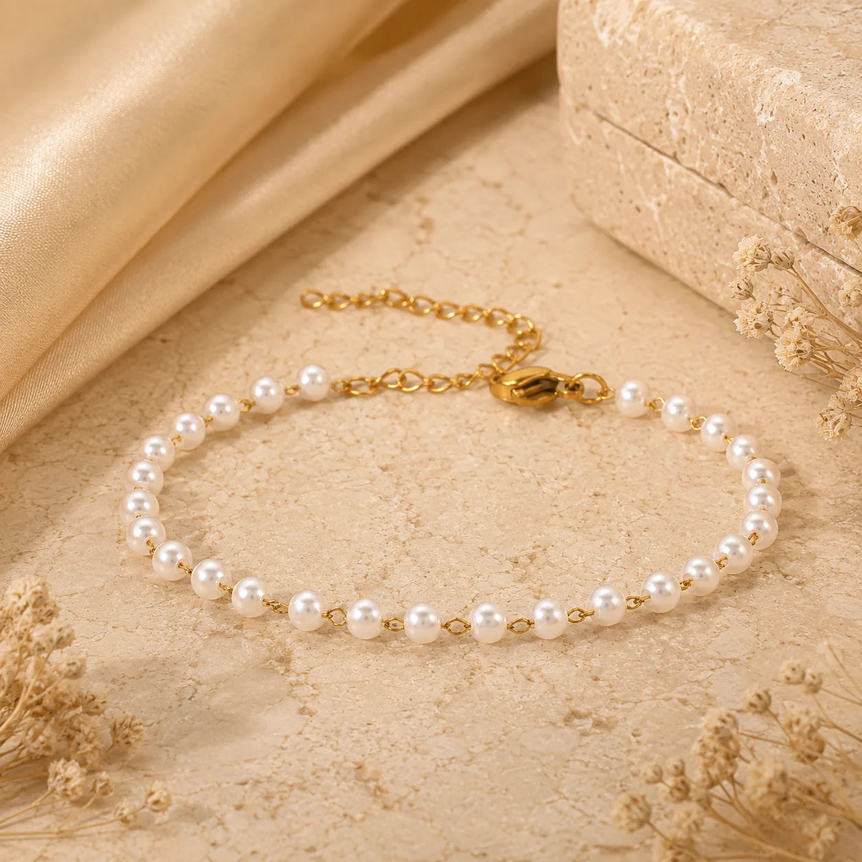 Pulseira Pérolas Constanza