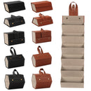 Estojo organizador para óculos em couro PU